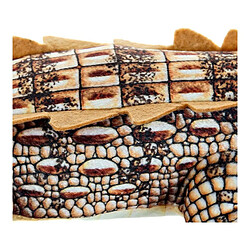 Avis Jouet Peluche DKD Home Decor Marron Polyester Crocodile (46 x 22 x 8 cm)