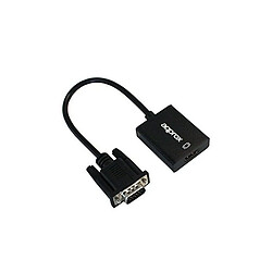 Adaptateur VGA vers HDMI avec Audio approx! APPC25 3,5 mm Micro USB 20 cm 720p/1080i/1080p