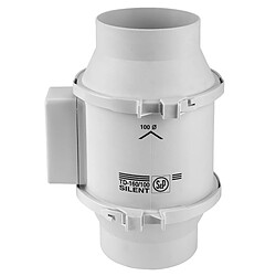 Unelvent extracteur de conduit - td-160/100 - 130/160 m3/h 