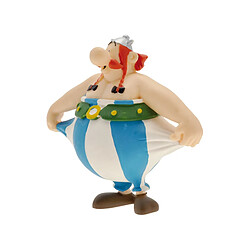 Plastoy Astérix - Figurine Obelix tenant son pantalon 8 cm