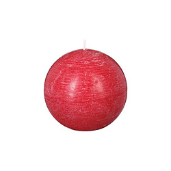 But Bougie boule Ø 10 cm OLIA Rouge