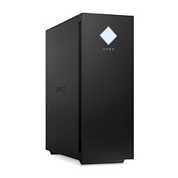 PC de bureau Gaming Omen by HP 25L GT14-0142nf - Ryzen 5-5600G - RAM 16Go - 512Go SSD - AMD Radeon RX 6700XT 12Go - FreeDOS - No