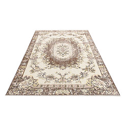 Avis Vidal Tapis de laine 274x168 beige Ultra Vintage