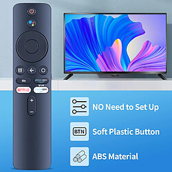 Avis SANAG Telecommande Vocale Bluetooth Bt-Mi02 Compatible Avec Xiaomi Mi Box 3/4K Android Tv, Convient À La Plupart Des Televiseurs Intelligents Xiaomi, Remplacement Pour Xiaomi Mi Xmrm-006 Xmrm-00A Xmrm-M8