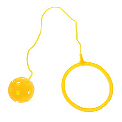 Acheter sauter balle exercice de plein air fitness jouet cheville anneau swing ball pour les enfants jaune