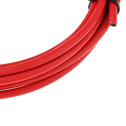 Acheter calandre cable derailleur cable ligne logement tube protection couvre-tuyau rouge