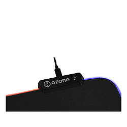 Alfombrilla Ozone Ground Level Pro Spectra RGB pas cher