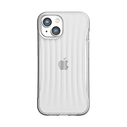 Raptic Coque pour iPhone 14 Clutch Shockproof 3M avec motif rayures Transparent