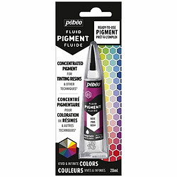 Pebeo Colorant pigmenté pour résine - Rose - 20 ml