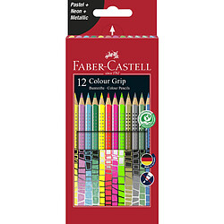 FABER-CASTELL Crayon de couleur triangulaire Colour GRIP ()