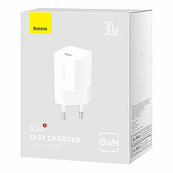 Chargeur mural Baseus Blanc 30 W pas cher