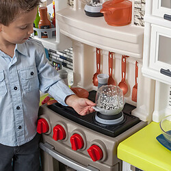 Step2 Elegant Edge Cuisine Enfant en Plastique | Grande Jeu / Jouet Cuisine pour Enfants avec Kit d'accessoires pas cher