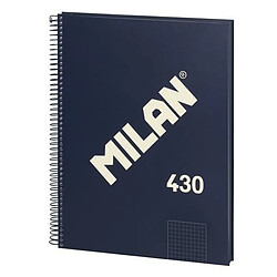 Carnet Milan 430 Bleu A4 80 Volets (3 Unités)