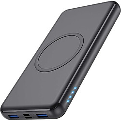 SANAG 10 W Power Bank Sans Fil 26 800 Ma, 18 W Pd Type-C&Usb Qc 3.0 Chargeur Portable Sans Fil Rapide Qi Chargeur Portable Sans Fil Batterie Externe Pour Iphone 13 12 11,Samsung-Noir