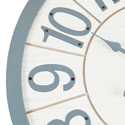 Acheter Mobili Rebecca Horloge Grande Murale En Mdf Métal, Blanc Gris, Design Moderne, Pour Cuisine 50 Cm