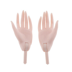 1/4 BJD Mains Articulées Pour Poupées BJD Dollfie DOD MSD 43cm Rose pas cher