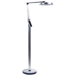 Beliani Lampadaire argenté à LED CARINA