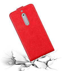 Cadorabo Coque Nokia 5 2017 Etui en Rouge pas cher