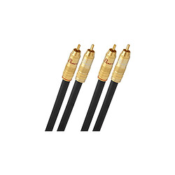 Oehlbach NF 214 Master Noir - Câble RCA de 1 m