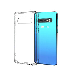 Wewoo Coque Souple TPU antichoc transparente pour Galaxy S10 Transparent