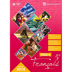 Français 5e : cycle 4 : programme 2016 - Occasion