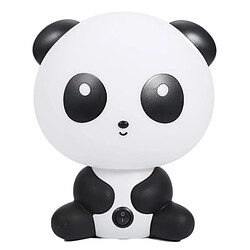 Universal Lampe de bureau panda mignonne bébé enfant chambre à coucher lampe de chevet dessin animé animaux créatifs chauds maison économie d'énergie