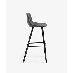 Acheter Urban Living Tabouret de bar industriel Brooklyn - H. 92 cm - Noir