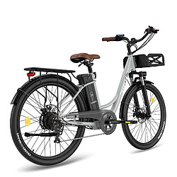 Acheter Vélo électrique FAFREES F26 Lasting - Moteur 250W Batterie 36V20.3Ah Assisted Autonomie 160KM Frein à Disque Mécanique - Gris