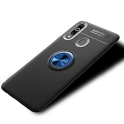 Lenuo Coque en TPU avec béquille noir/bleu pour votre Samsung Galaxy A20s