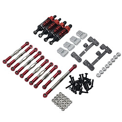 Avis Kit Métal De Remplacement RC Support De Choc Pour Camions De Voiture WPL HengLong FY Rouge