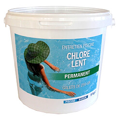 Chlore lent galet 250g 5kg - 37040bcm - NMP