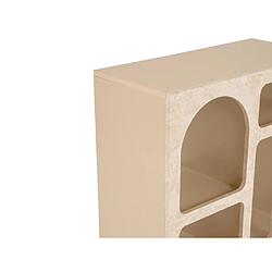 Hanah Home Console à niches en aggloméré Liva beige. pas cher