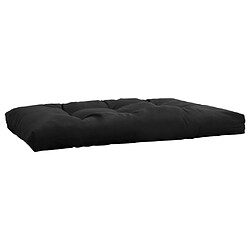 Avis Decoshop26 Coussin de siège de jardin Imperméable 100 % polyester noir 120x80x10 cm DEC021630