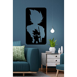 Acheter EPIKASA Décoration en Métal Dragon Ball 4, Noir, Métal, 51x1,5x91 cm