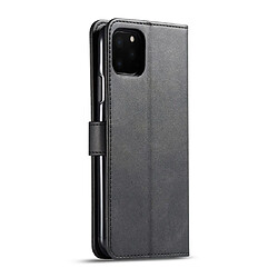 Avis Wewoo Coque Pour iPhone 11 Pro LC.IMEEKE Housse en cuir de veau avec support et fentes cartes et portefeuille noir