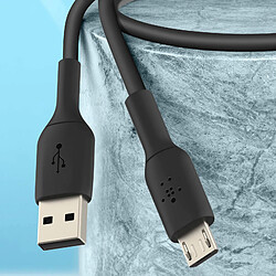 Avis Câble USB vers Micro-USB Charge et synchro Certifié USB-IF 1 mètre Belkin Noir