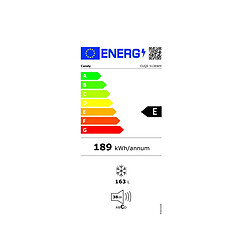 Congélateur armoire 55cm 163l low frost - CUQS513EWH - CANDY