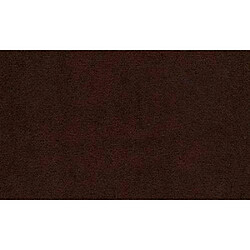 Inside 75 Canapé convertible 3 places PARIS en microfibre marron couchage 140cm express matelas 16 cm