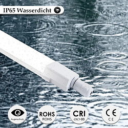 Avis ZMH Plafonnier IP65 Tube fluorescent étanche 120cm