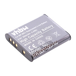 vhbw Batterie Li-Ion 600mAh (3.6V) pour caméra Sony Bloggie MHS-CM5, MHS-PM5, MHS-PM5K remplace NP-BK1, NP-FK1.