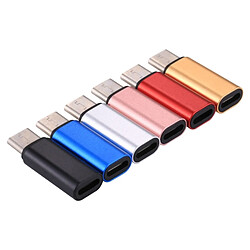 Acheter Wewoo Adaptateur argent pour Samsung Galaxy S8 et S8 + / LG G6 / Huawei P10 P10 Plus / Oneplus 5 / Xiaomi Mi6 Max 2 autres Smartphones Lightning femelle à USB-C / Type-C mâle coquille métal adaptateur,