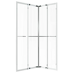 Avis vidaXL Cabine de douche ESG 90x70x180 cm