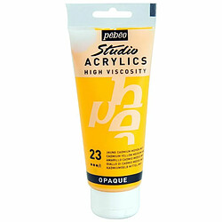 Pebeo Peinture acrylique opaque - Jaune cadmium - 100 ml