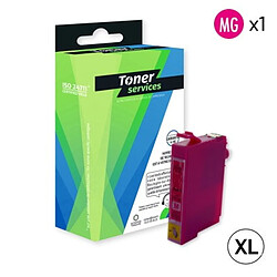 TONER SERVICES Compatible Epson 16XL/T1633 Cartouche Magenta C13T163340 (Stylo plume)