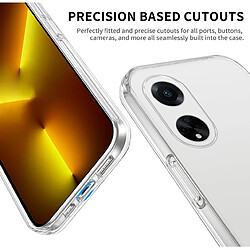 Acheter Htdmobiles Coque pour Oppo A98 5G - housse etui silicone gel fine + film ecran - TRANSPARENT TPU