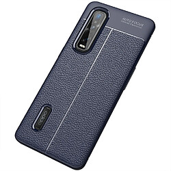 Coque en TPU Matériel bleu pour votre Oppo Find X2 Pro