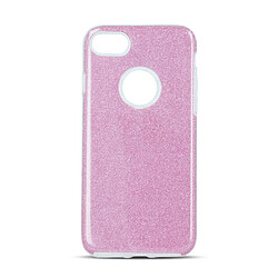 Acheter Coque en TPU 3 en 1 pailletée pour iPhone 7/8/SE 2020/SE 2022 rose