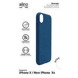 Aiino Coque iPhone Strongly cases iPhone XS - Bleu