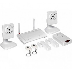 Système Alarme et video Surveillance Wifi Maison Connecté PackOP Link 110764