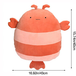 Universal Coussin Couverture Oreiller Multifonction Couverture Cartoon Animaux Peluche Soft Bébé Compagnon Peluche Cadeau Enfant | Oreiller de luxe (rouge)